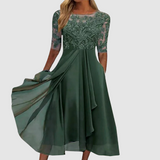Leontýna – Elegantní krajkové šaty