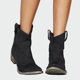 Adéla – Retro Kotníkové Cowboy Boty
